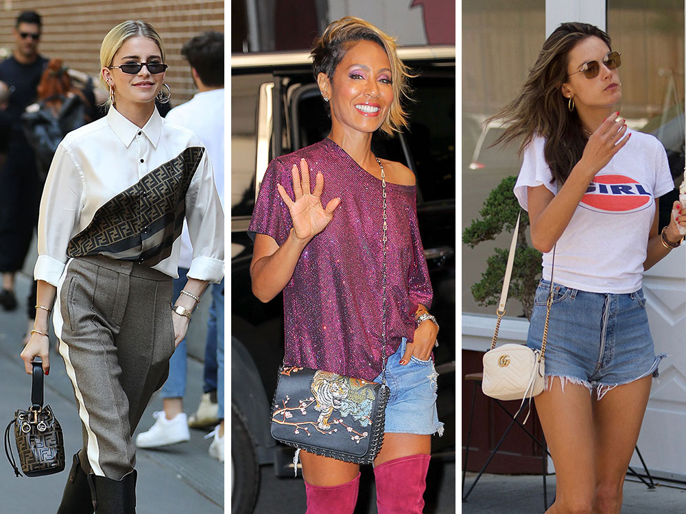 Celebrity outlet bucket bag