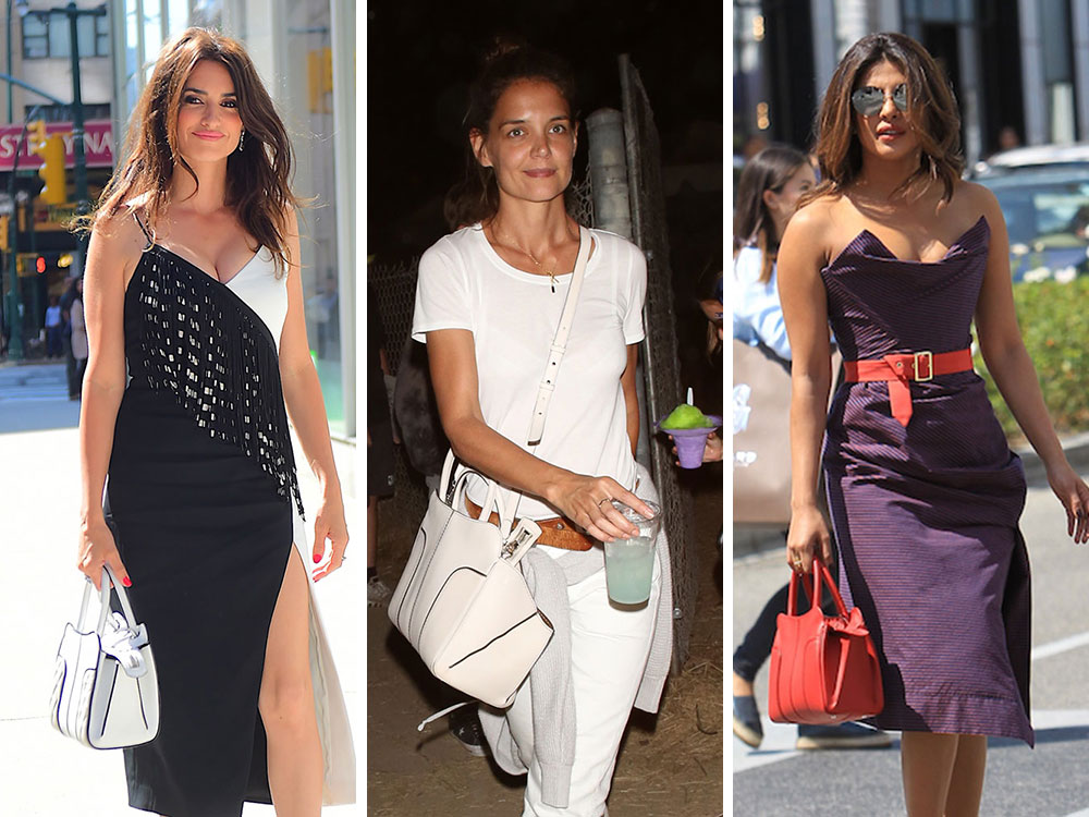 Celebs Smile and Sulk with Fab New Bags from Mansur Gavriel, Tod's and  Céline - PurseBlog