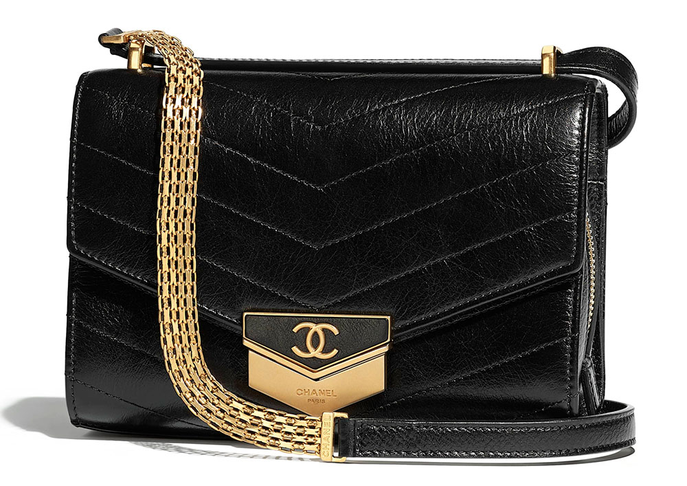 Chanel Paris-Hamburg Chevron Medal Clutch – North Shore Exchange