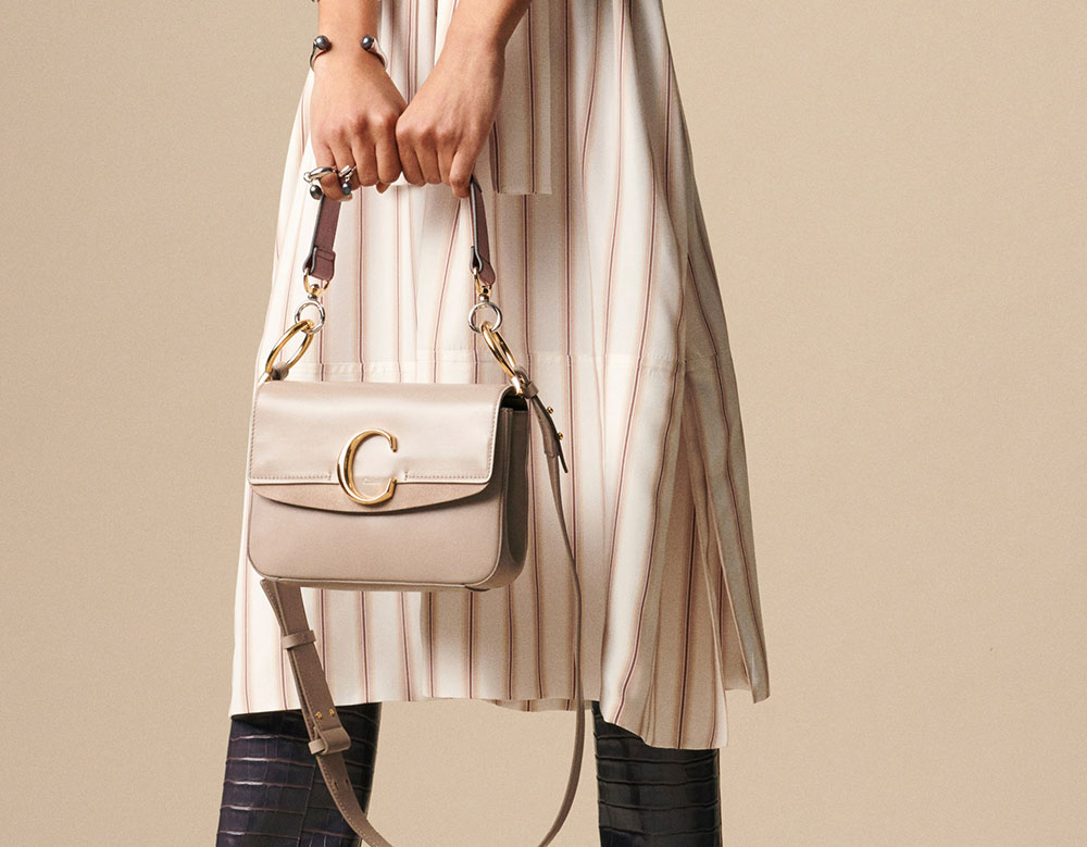 Chloe's Spring 2019 Bags Double Down on the Brand's New C Logo Hardware -  PurseBlog