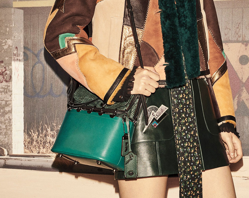 Coach&#39;s Resort 2019 Collection Focuses on Mixed Media and Lots of New Shoulder Bag Styles ...