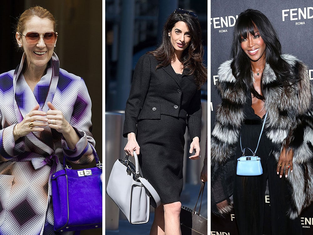 fendi peekaboo bag celebrities