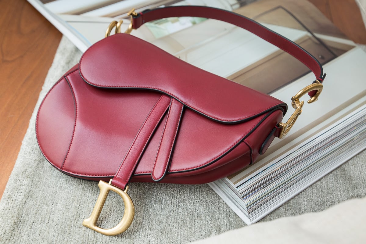 dior medium saddle bag