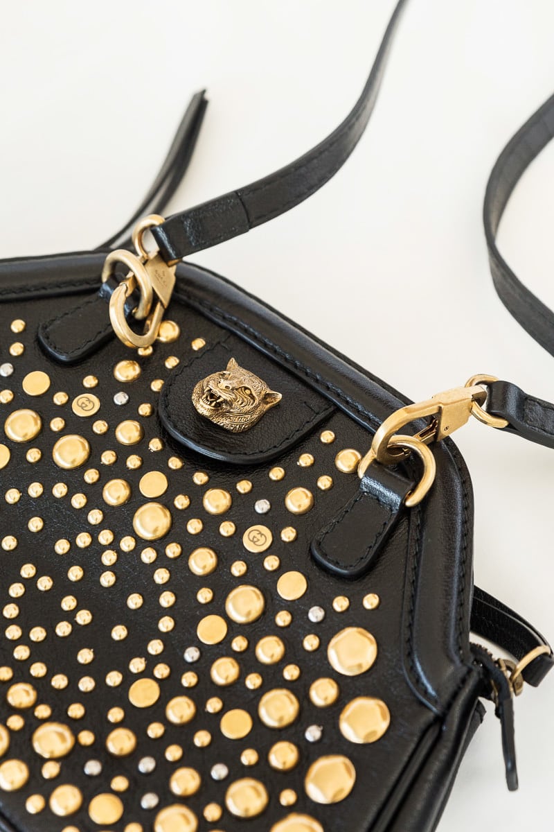 gucci bag with studs