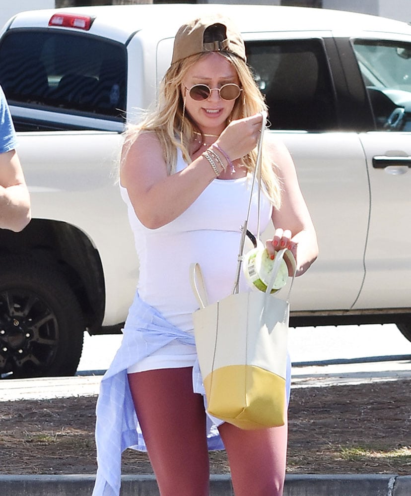 Just Can't Get Enough: Hilary Duff and Her Céline Small Cabas Tote