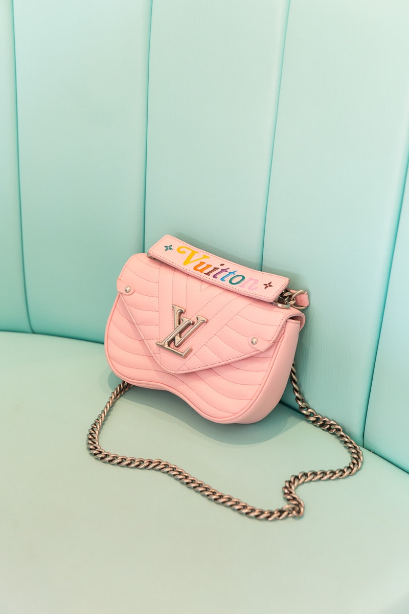 Louis Vuitton New Wave Chain Bag Mm in Pink