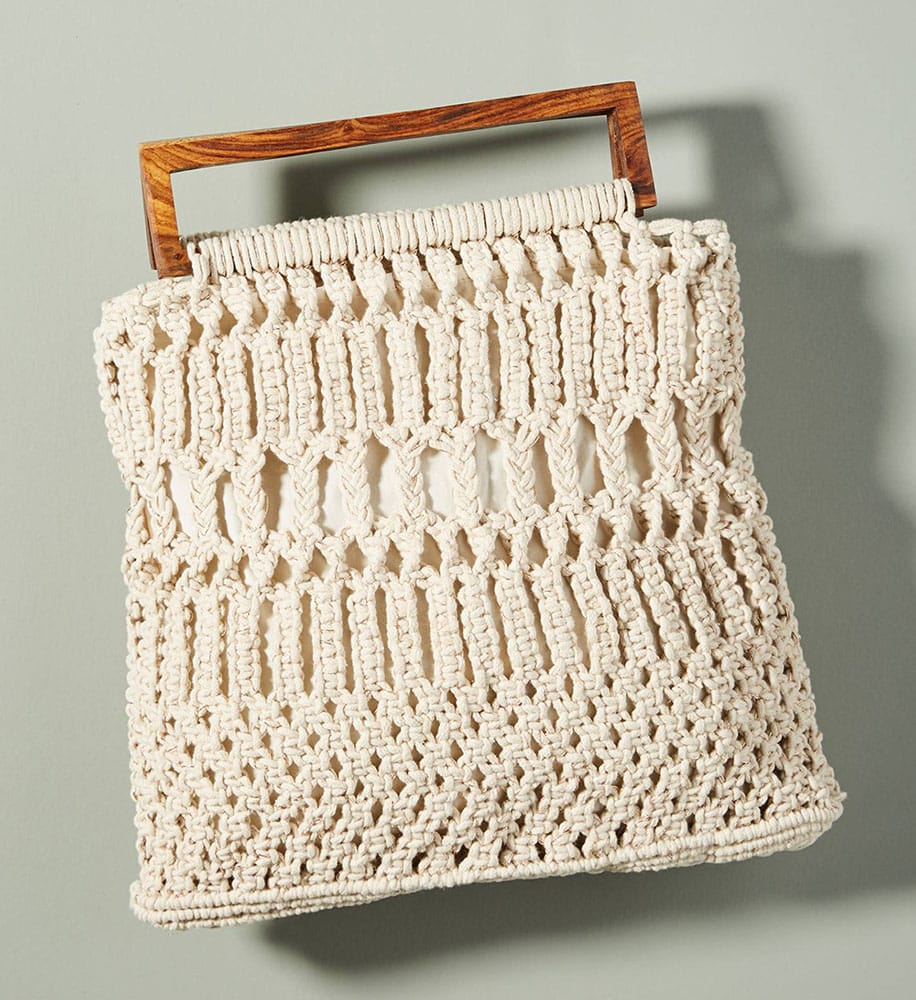 Cleobella macrame 2025 bag