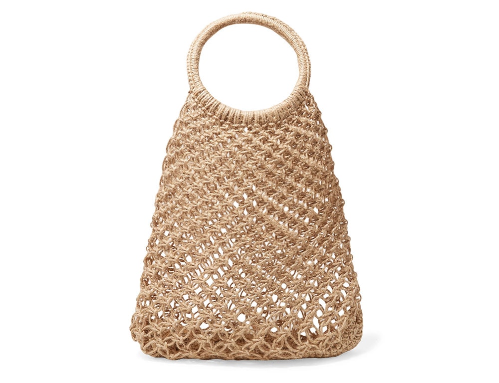 macrame net bag