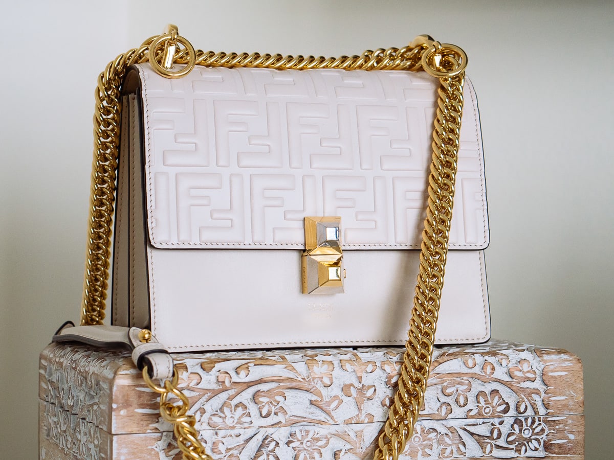 The Fendi Small Kan I Shoulder Bag 