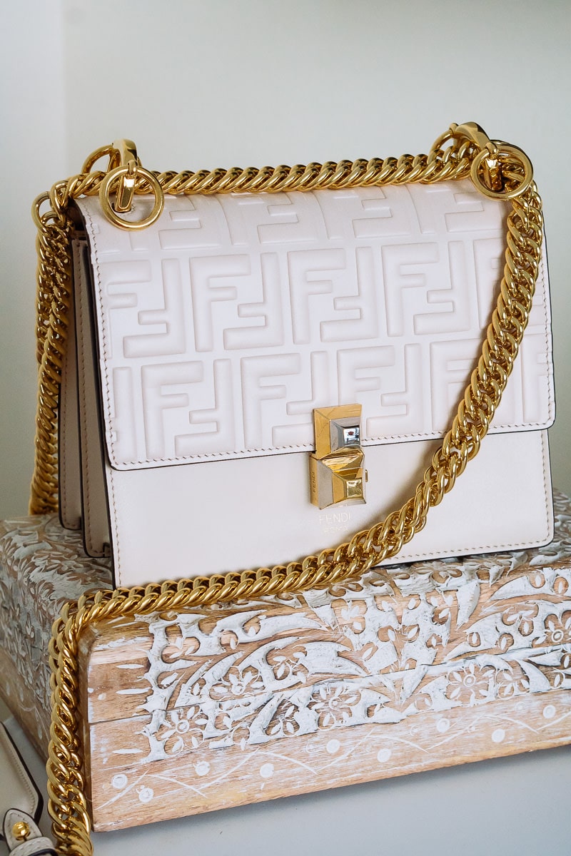 fendi purse white