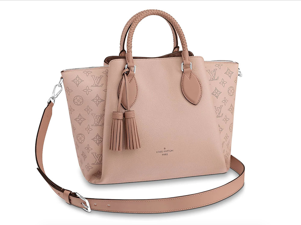 Louis Vuitton Haumea Mahina Calfskin Leather Bag