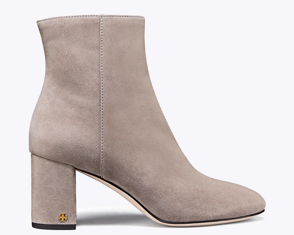 tory burch brooke embossed bootie