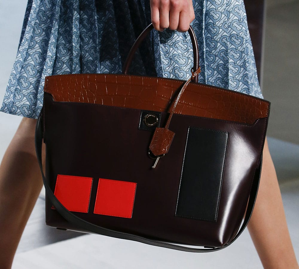 Former Givenchy Designer Riccardo Tisci Debuts His First Bags for Burberry on the Spring 2019 ...
