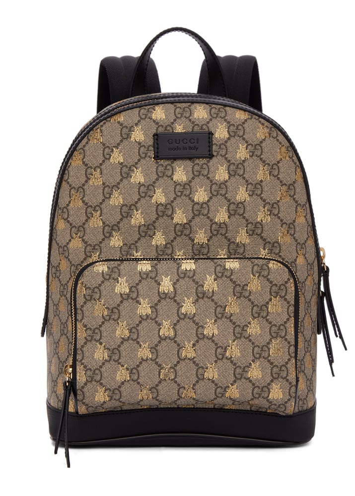 gucci supreme backpack bee