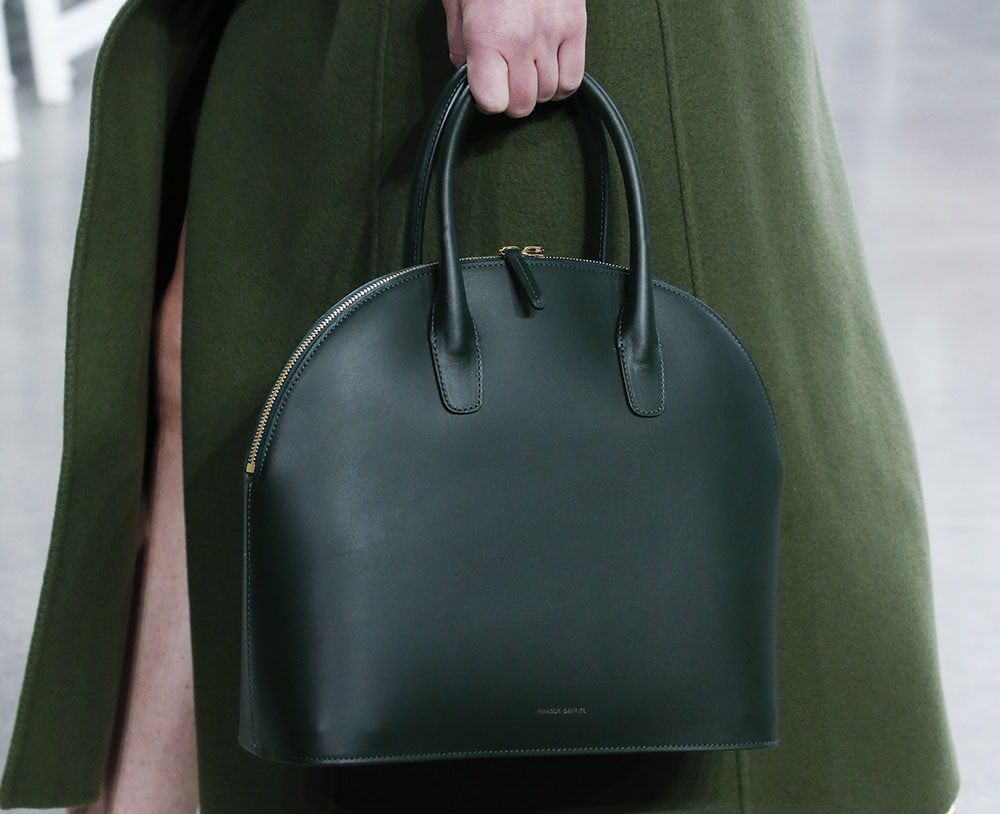 mansur gavriel shearling bag