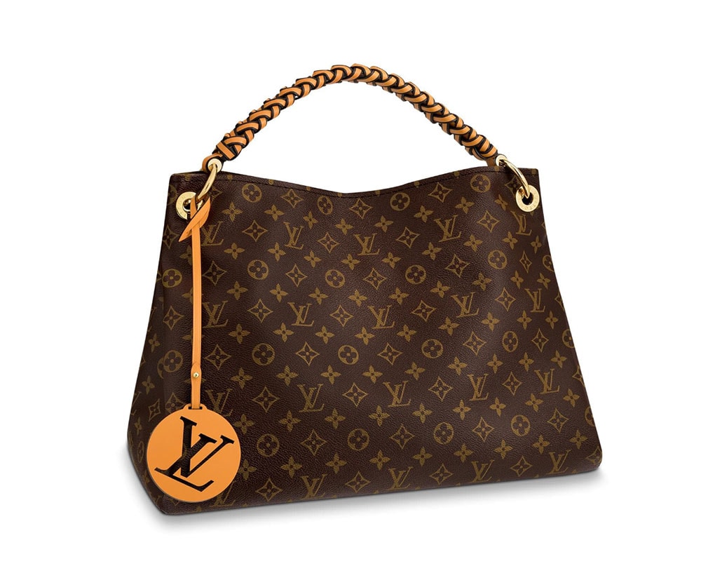 lv artsy purse strap