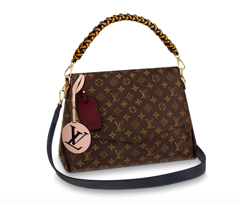 louis vuitton bag with handle