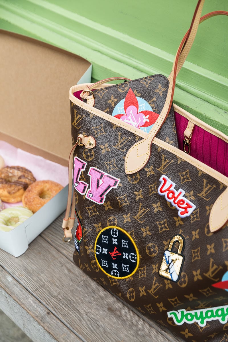 Louis Vuitton Patches Neverfull Mm Tote Bag