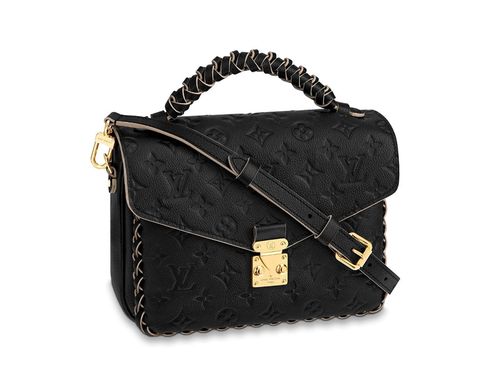 Louis vuitton purse with braided handle sales