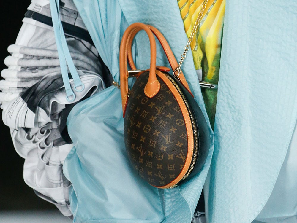 Louis Vuitton Monogram Canvas Egg Bag M44587  Louis vuitton duffle bag,  Louis vuitton monogram, Bags