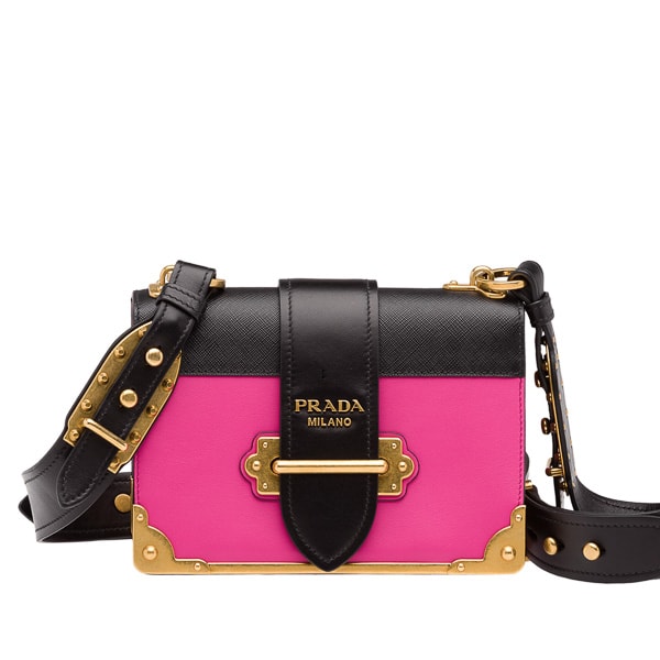 Prada cahier notebook shoulder bag Blog - Street Style Squad