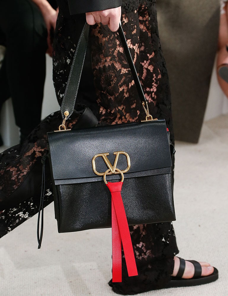 Valentino Bets Big with New Logo Hardware on a Rockstud-Free