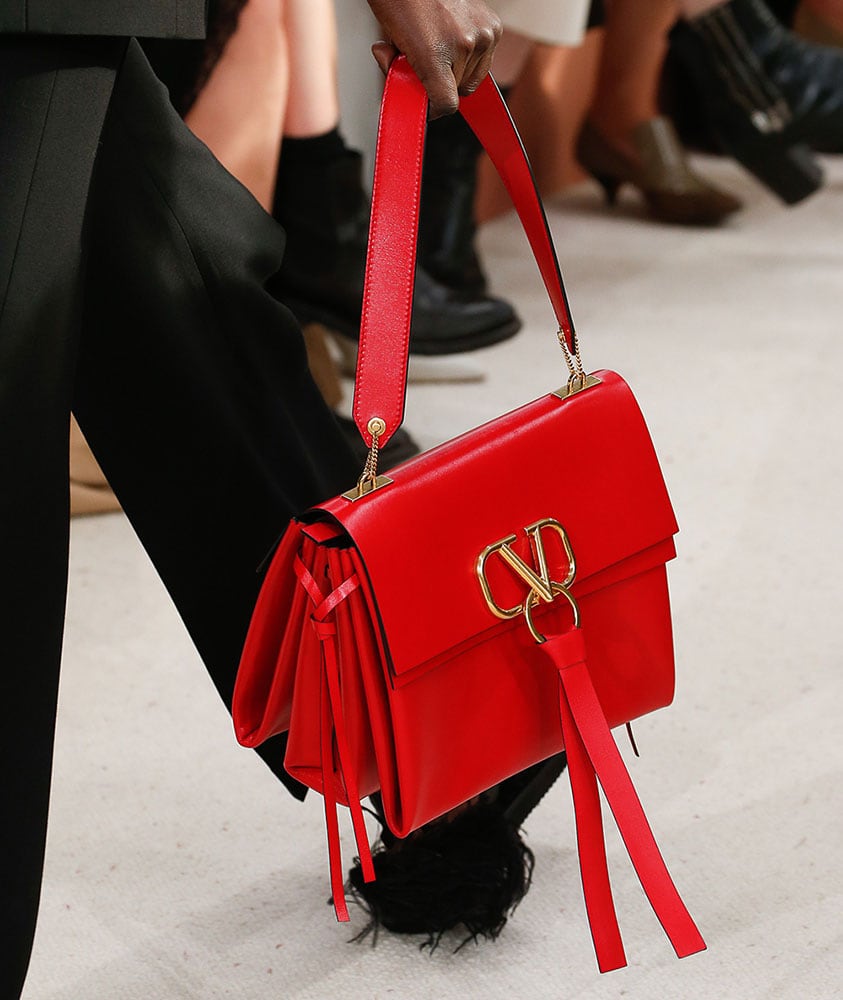 Valentino Bets Big with New Logo Hardware on a Rockstud-Free