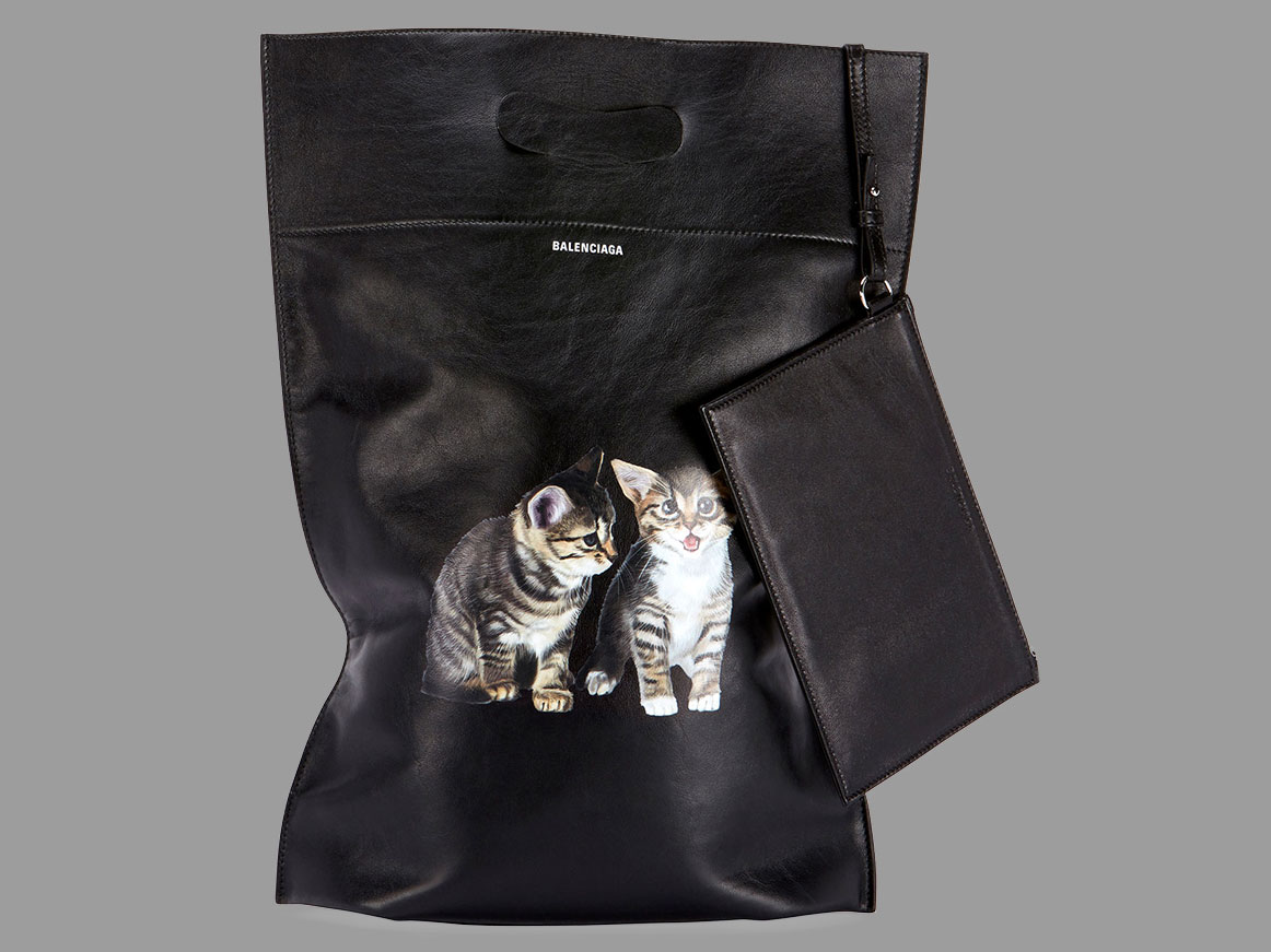 balenciaga dog and cat bag