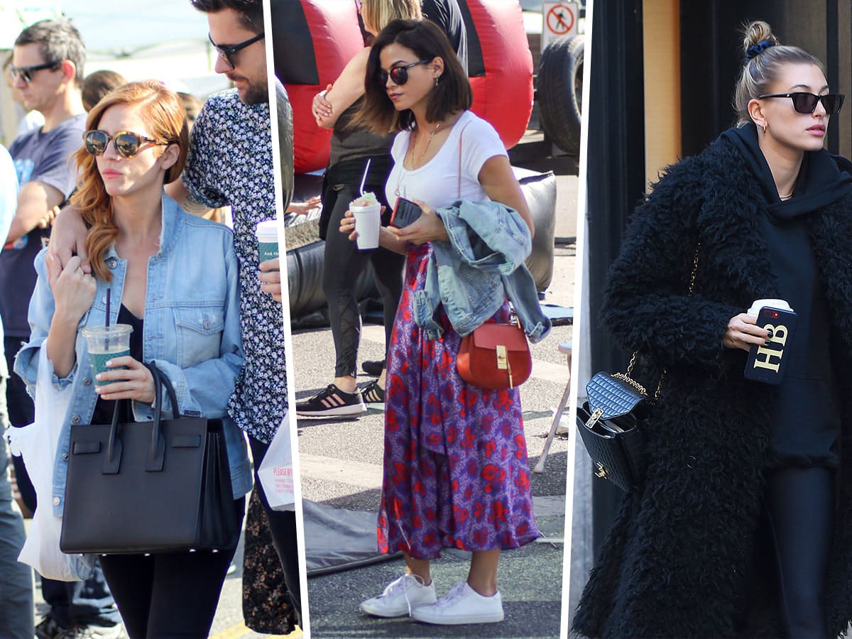 chloe tess bag street style