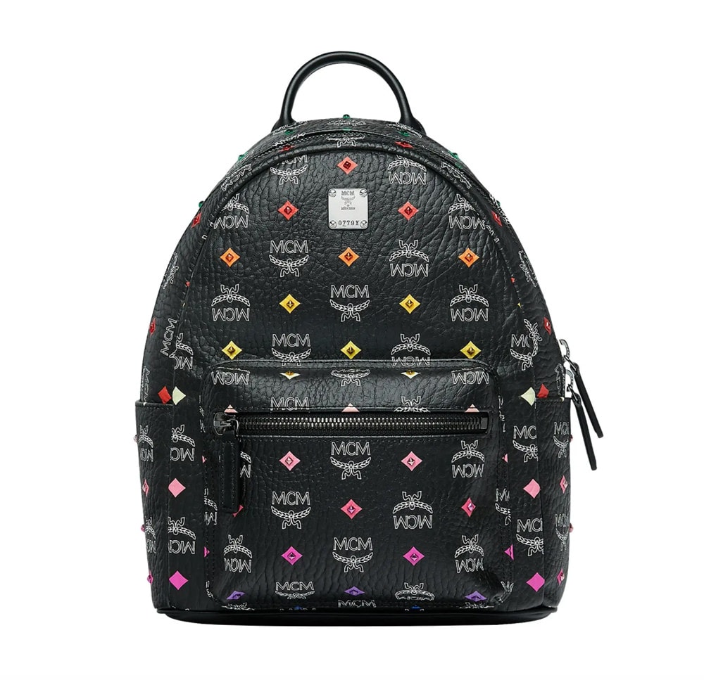 Mcm rainbow on sale bag