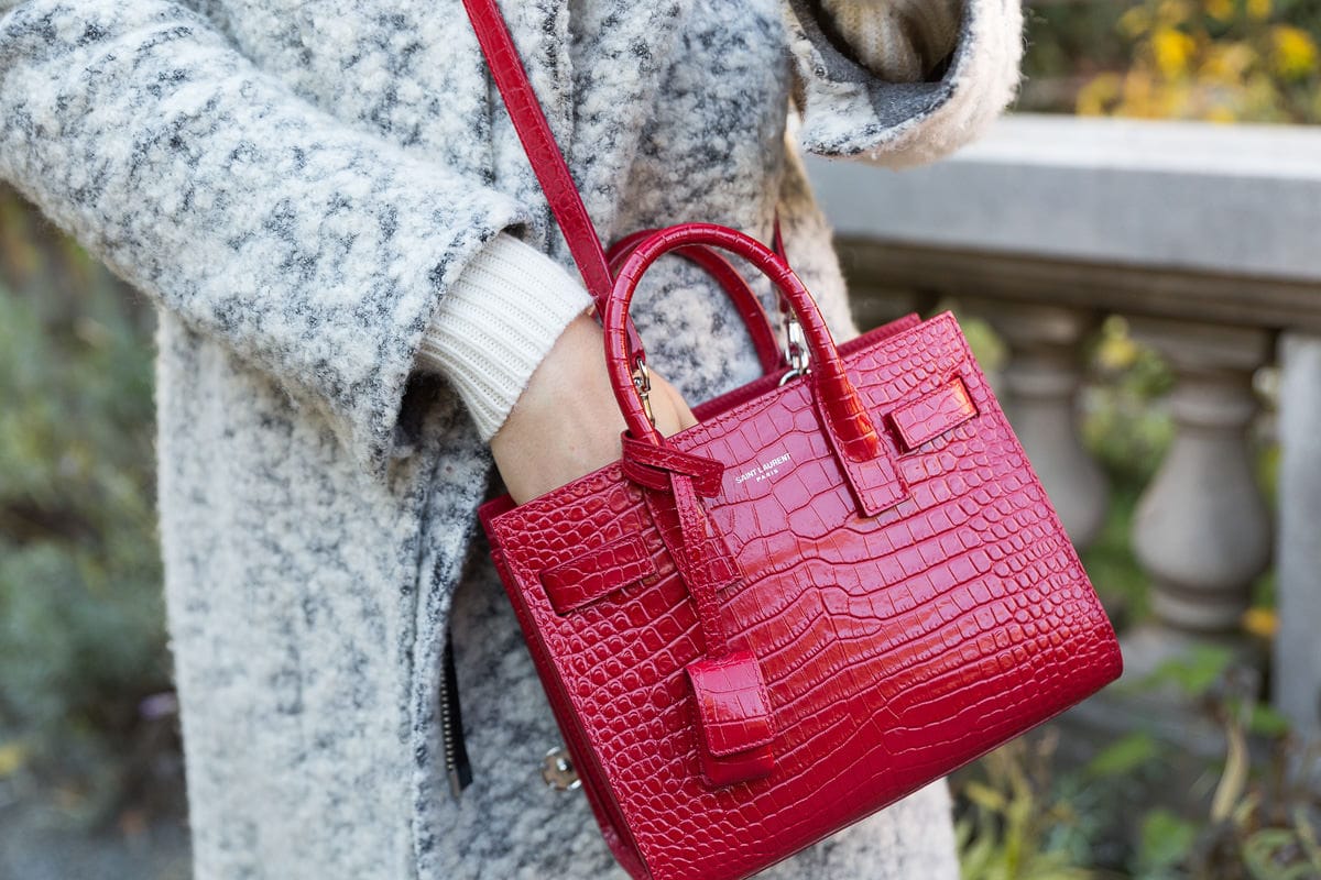 saint laurent small sac de jour