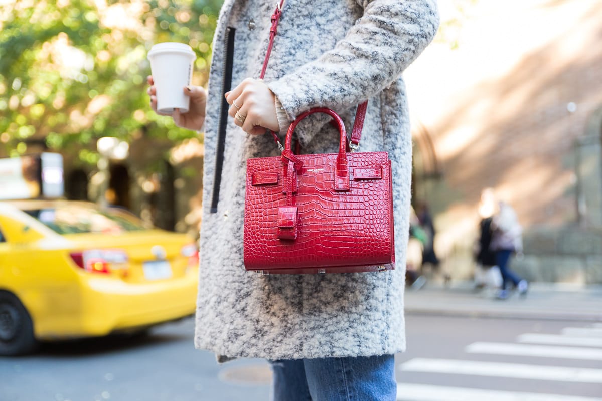 Size Comparison of the Saint Laurent Sac de Jour Bag - Spotted Fashion