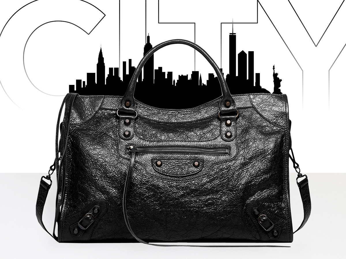 balenciaga city bag history