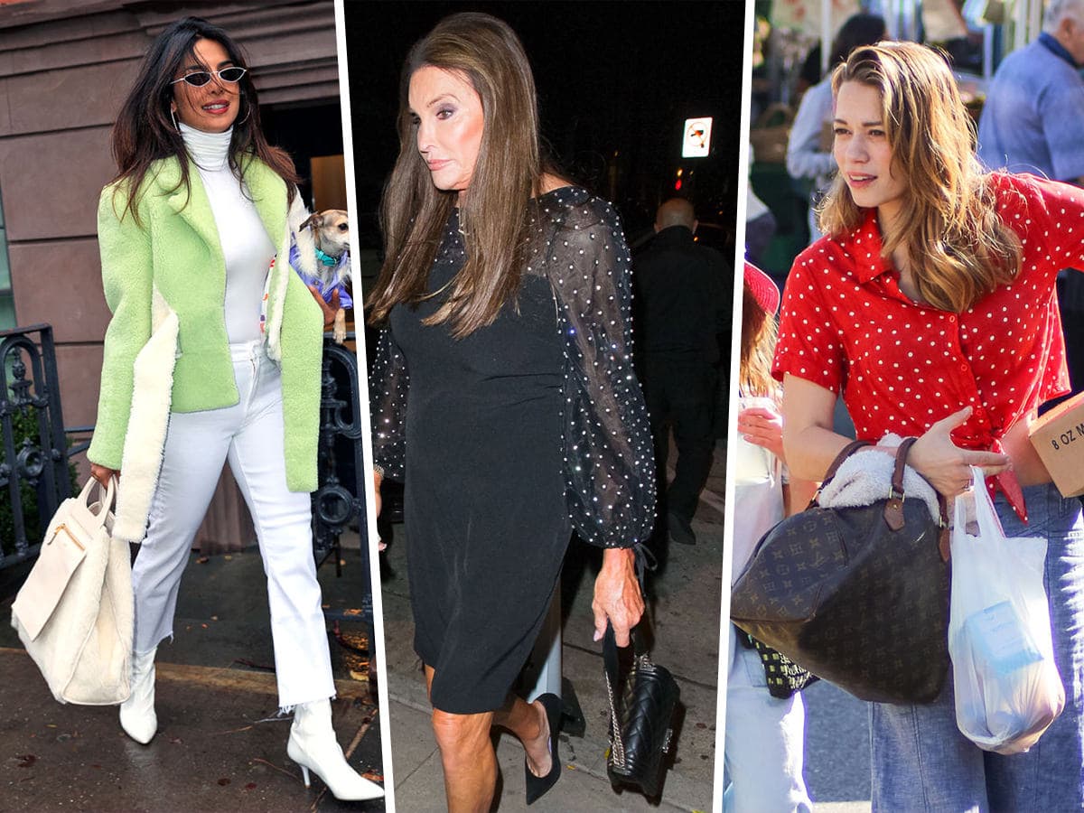 Celebs Are Schmoozing Merrily Along with Bags from Prada and