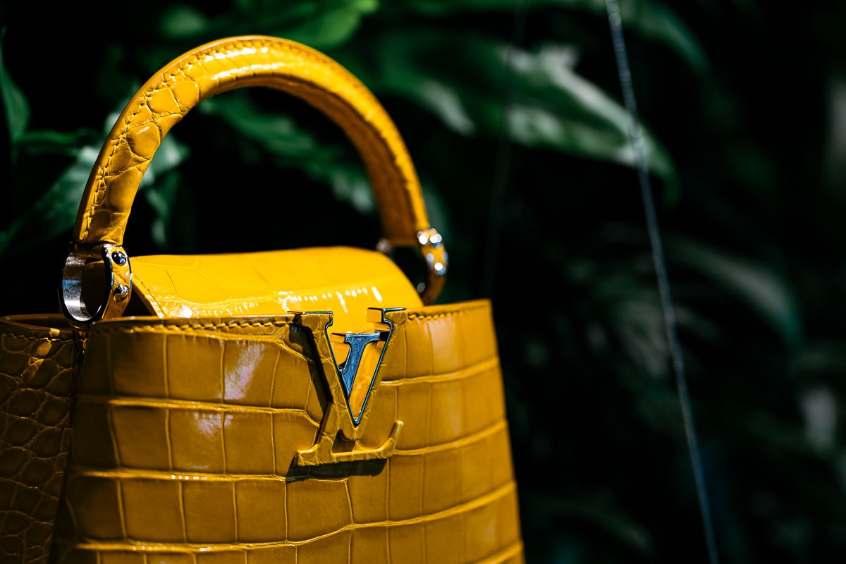 Louis Vuitton Capucines Bb Yellow Gold Crocodilien Brillant Alligator