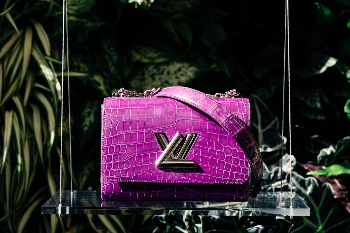 Louis Vuitton Bag Twist Crocodile Green | 3D model