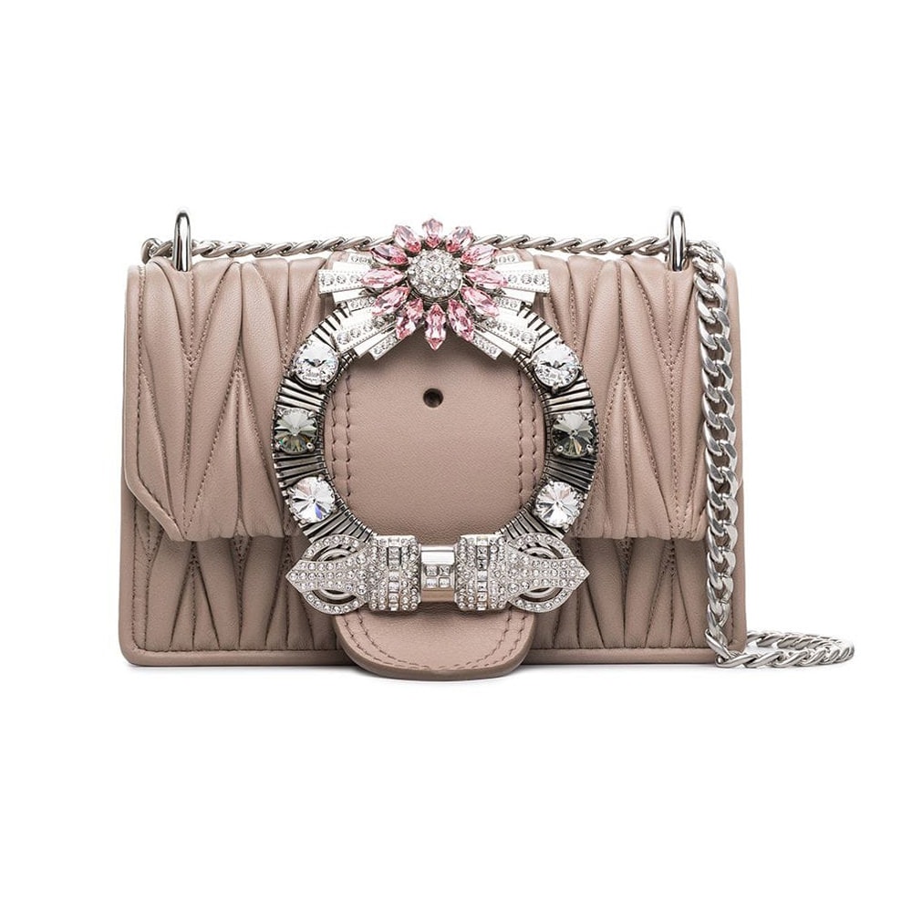 12 Perfectly Pretty Bags That Will Steal the Show at All Your Holiday Parties 10 Miu Miu Miu Lady