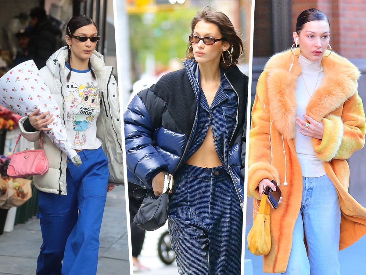 Bella Hadid and Her Vintage Prada Bags 