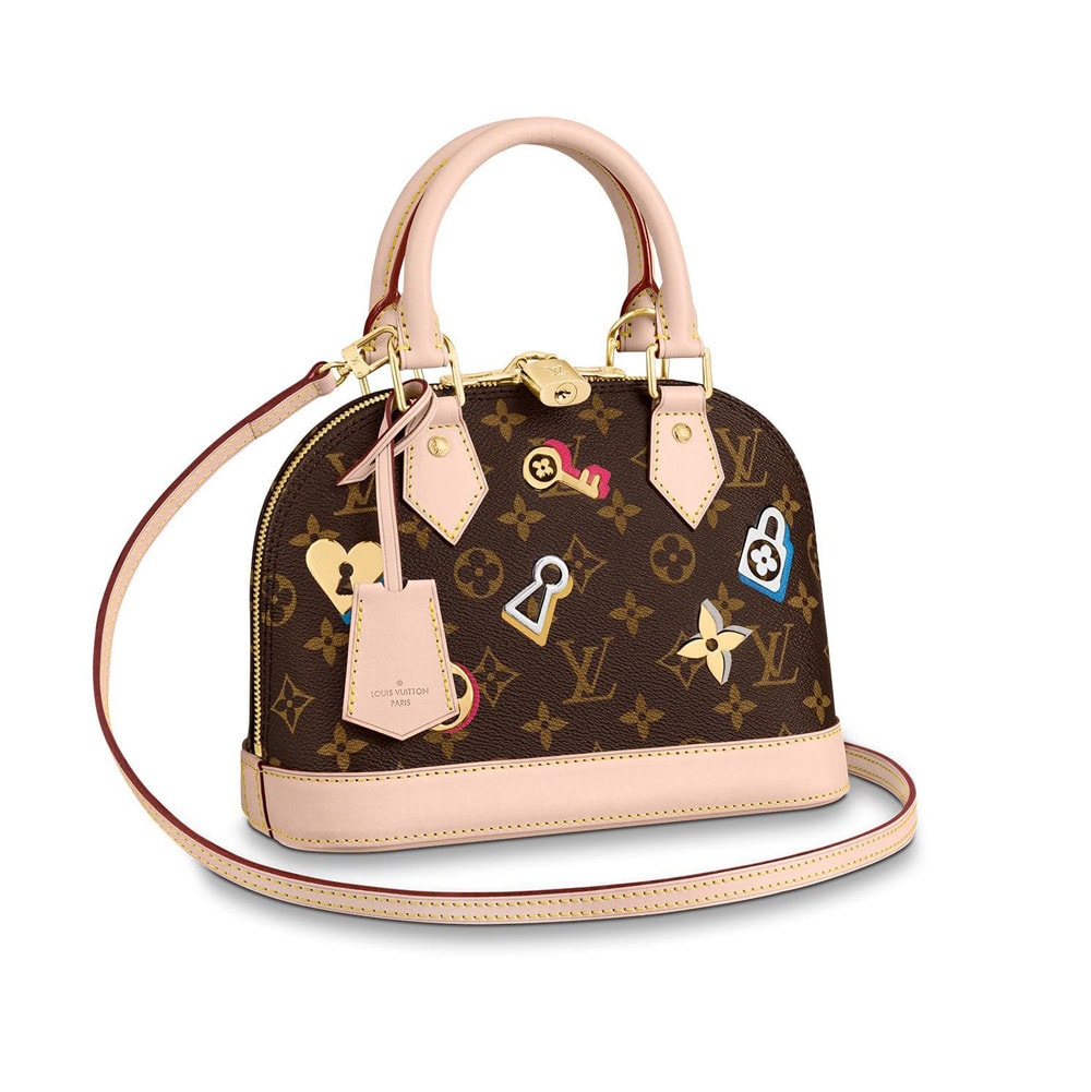 louis vuitton handbag with lock