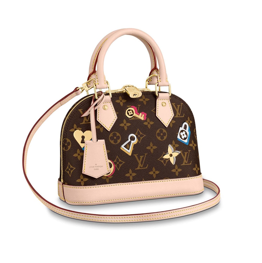 Louis Vuitton Twist Love Lock Charms On Bag