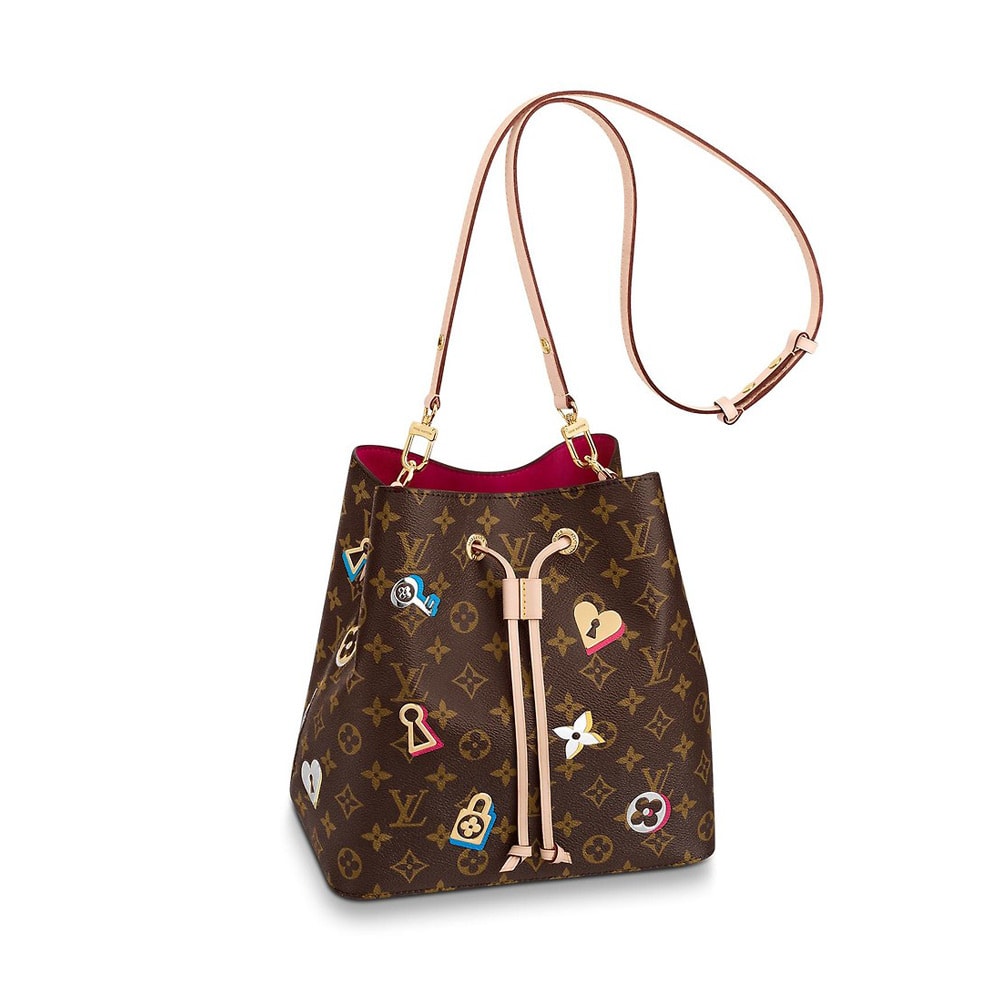 Louis Vuitton Limited Edition Monogram Canvas Love Lock Alma BB