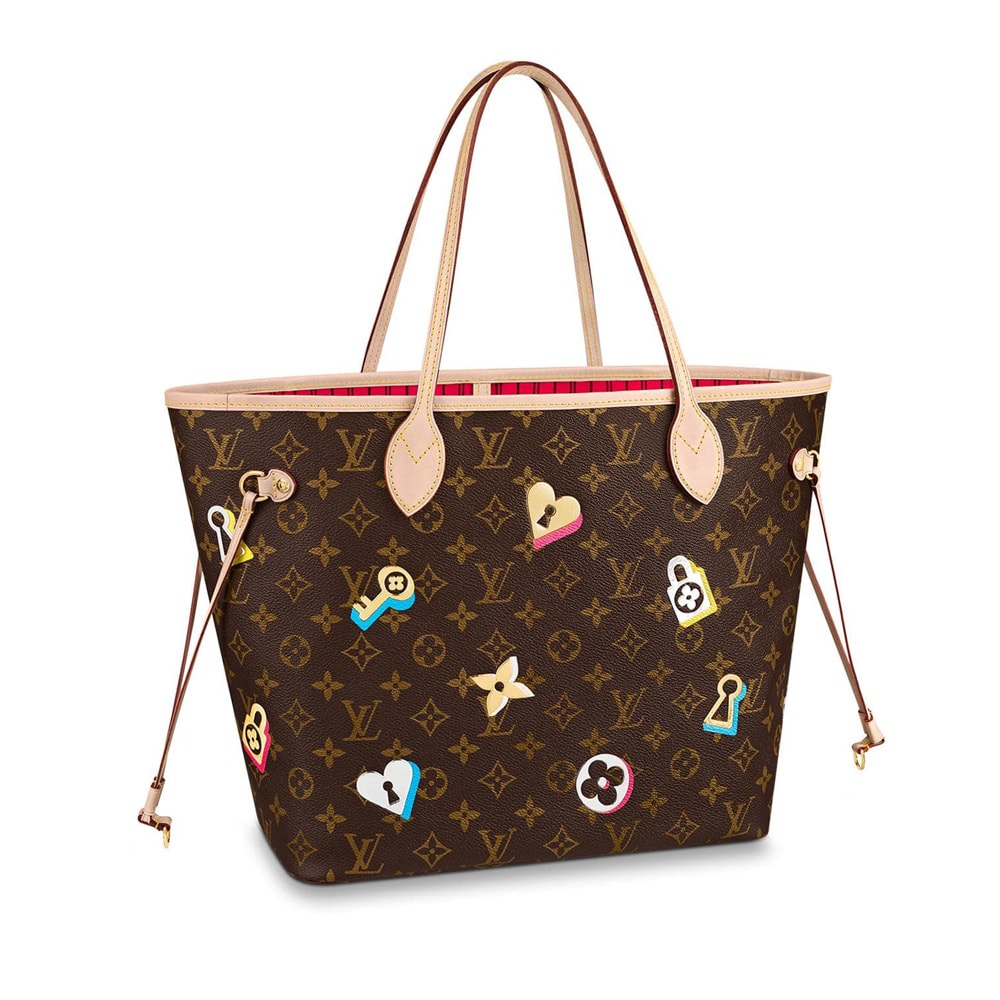 Limited Edition Louis Vuitton Twist Bag With Colored Lock