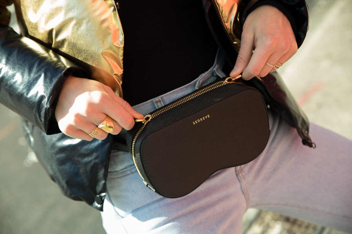 See What Fits In The Sleek Senreve Coda Belt Bag - the primpy sheep