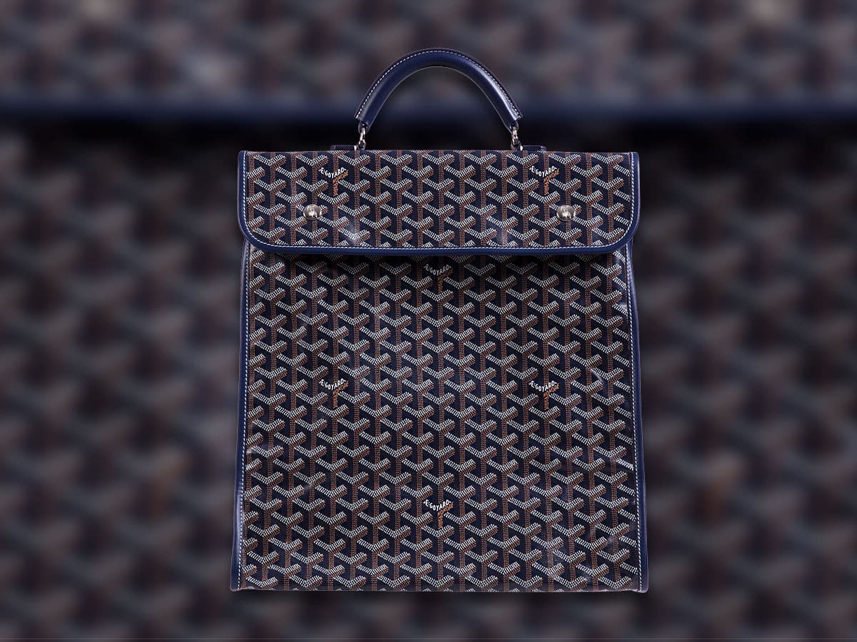 goyard cat bag