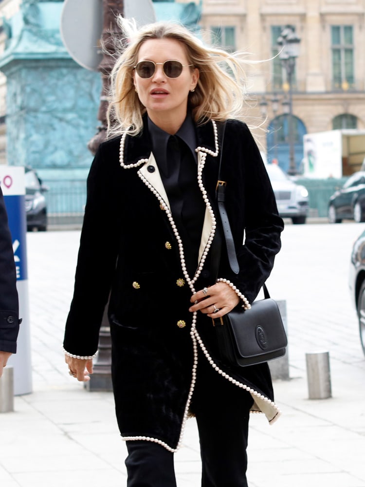 Kate Moss Birkin Bag Trench Coat