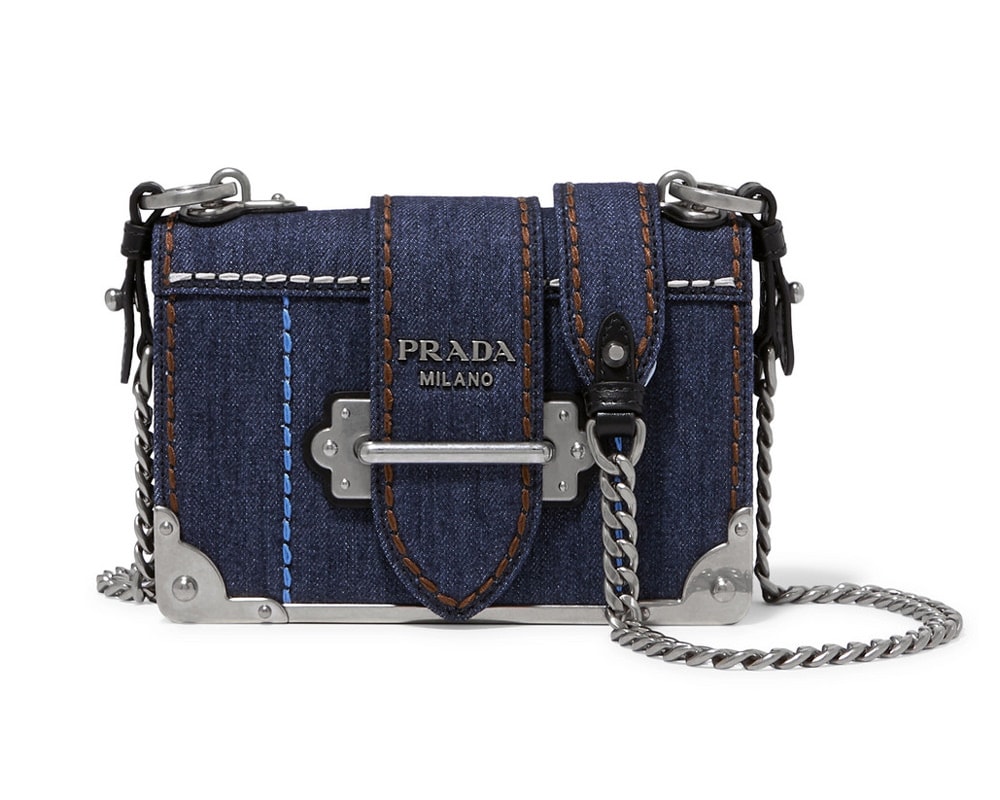 prada jean bag