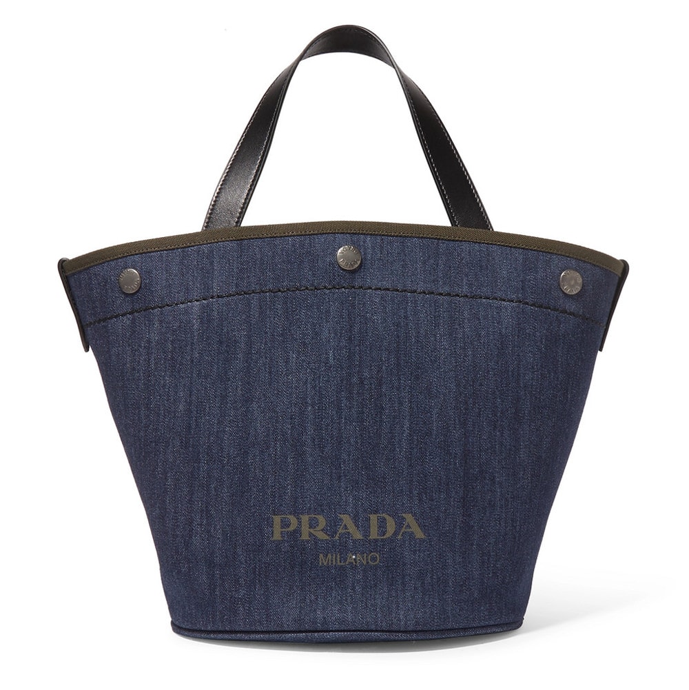 Denim Bags Are All the Rage for Spring 2019 Mochila Backpack Mini 12800 Evergreen 65 ParallaxShops