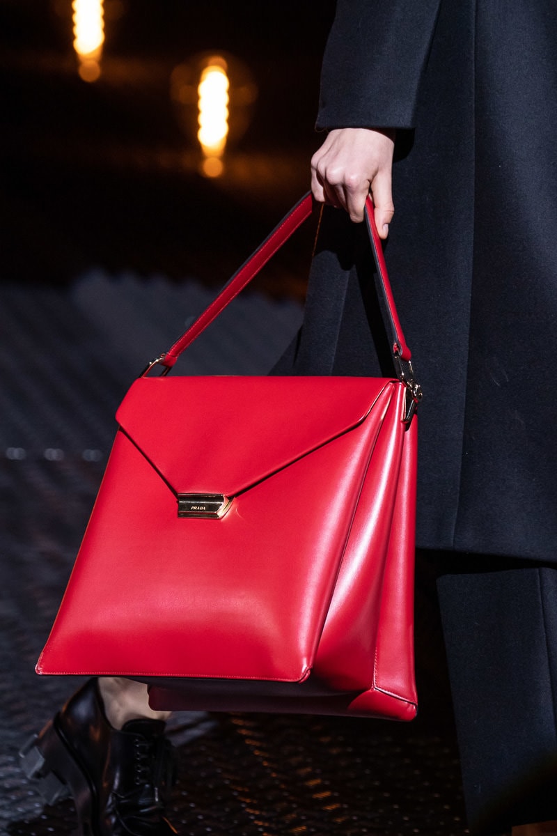 Prada Embraces Top Handles With Its Fall 2019 Runway Bags - PurseBlog