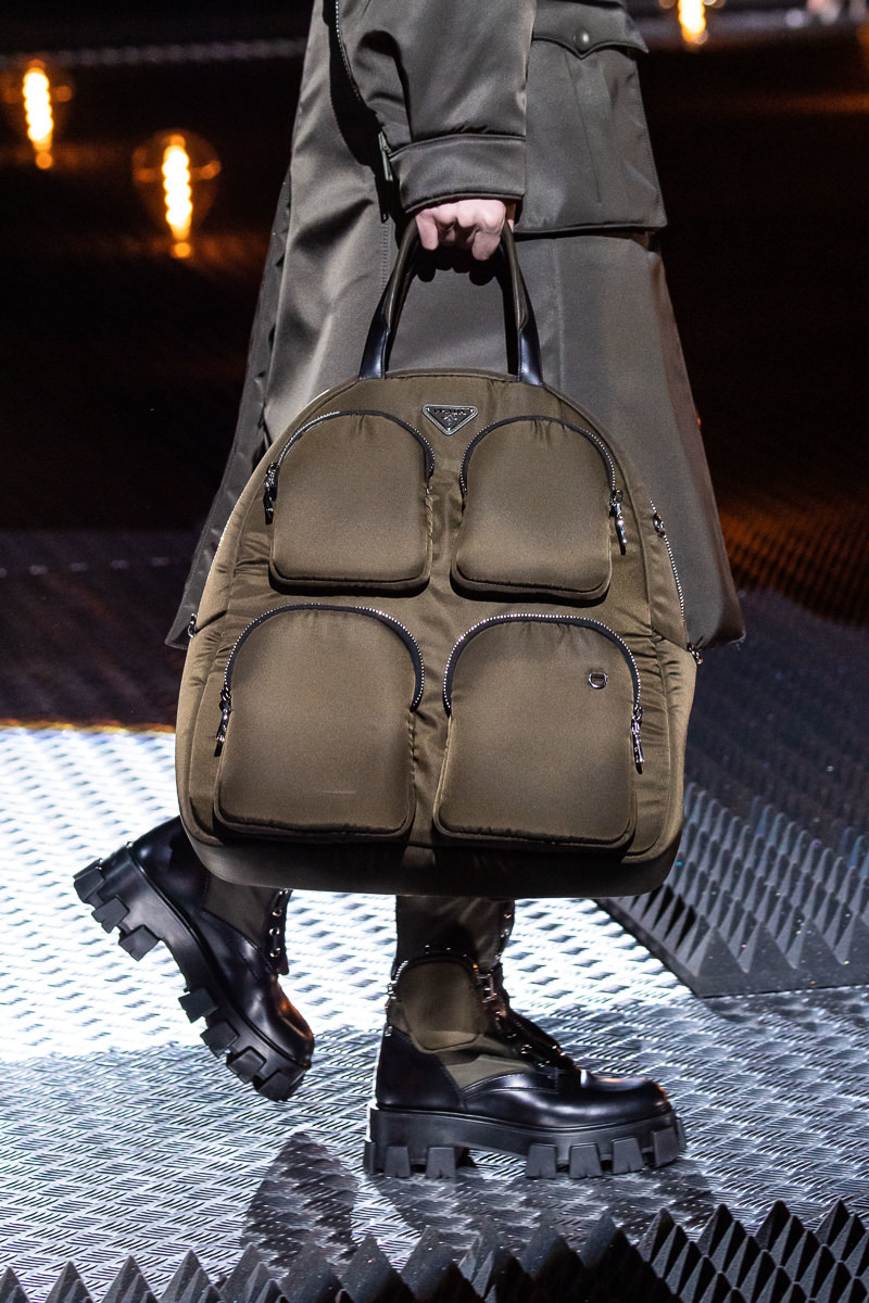 Prada Embraces Top Handles With Its Fall 2019 Runway Bags - PurseBlog