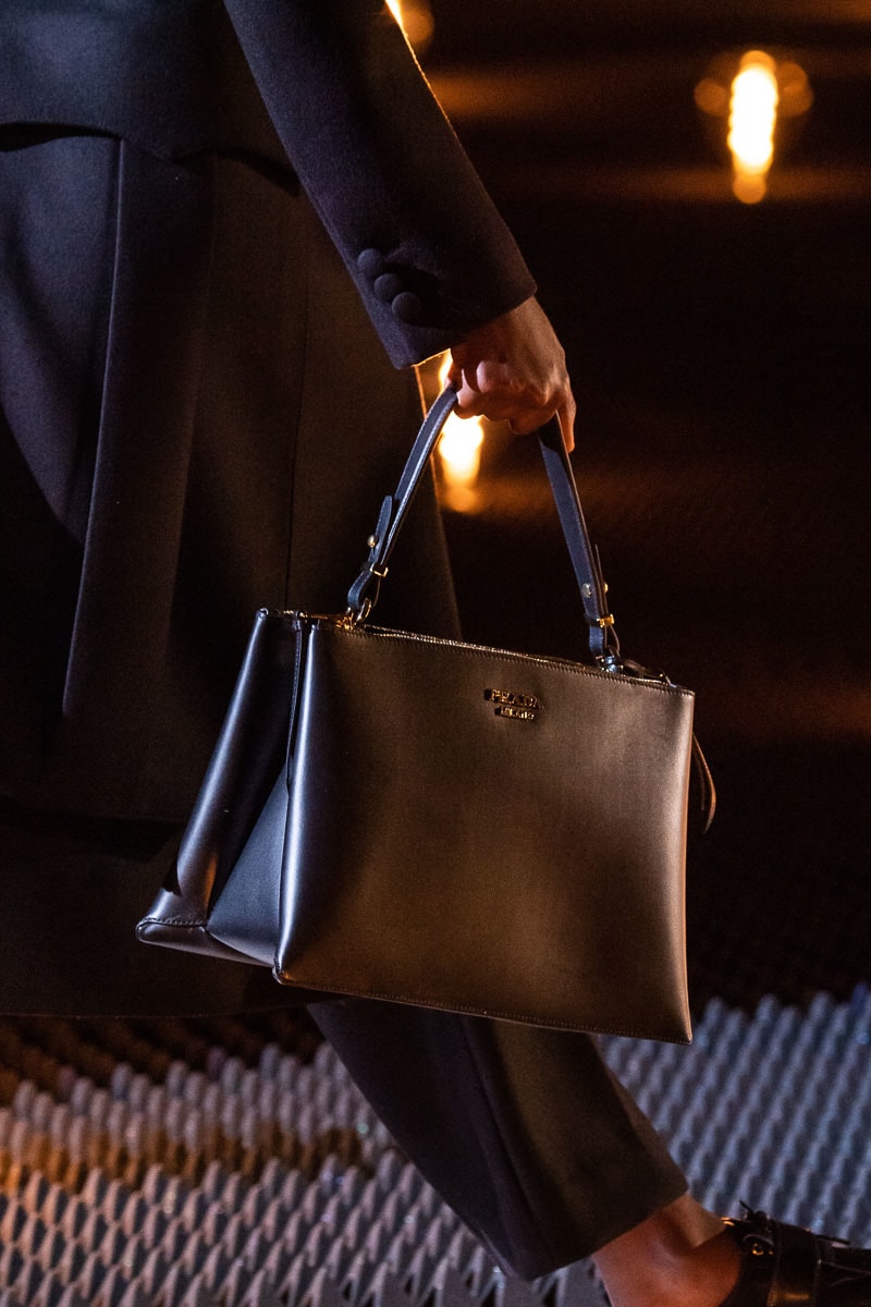 Prada Embraces Top Handles With Its Fall 2019 Runway Bags - PurseBlog